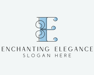 Styling Boutique Letter E logo design