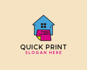 Printing Document Publishing logo design