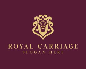 Royal Lion Head logo design