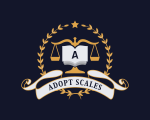 Legal Justice Scale logo design