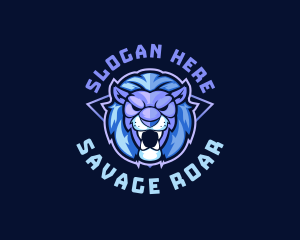 Lion Gaming Avatar logo design