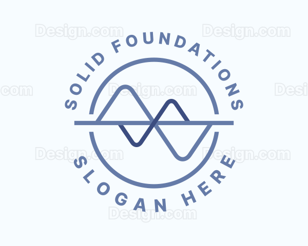 Sound Wave Audio Logo