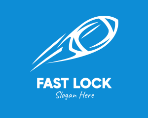 Fast Rugby Ball logo design