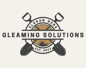 Shovel Garden Landscaping logo design