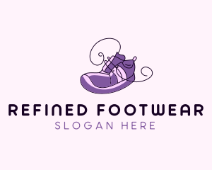 Purple Running Shoes logo