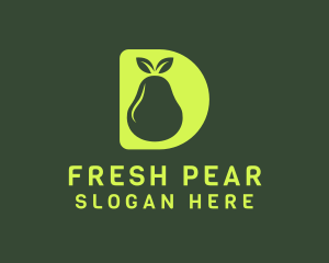 Green Pear D logo