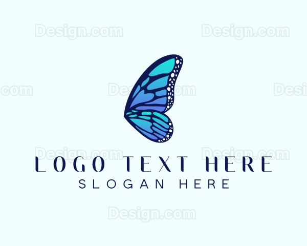 Butterfly Wing Brand Logo