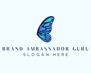 Butterfly Wing Brand logo design