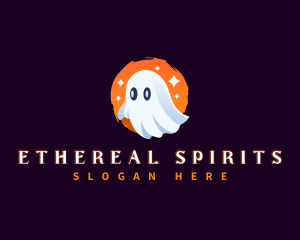 Halloween Ghost Spirit  logo design