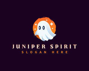 Halloween Ghost Spirit  logo design