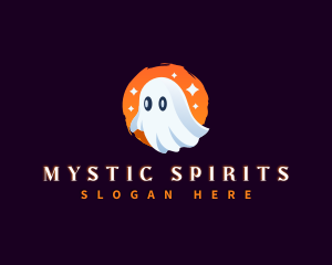 Halloween Ghost Spirit  logo design