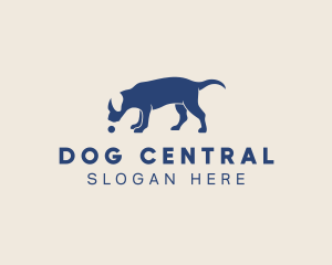 Pet Dog Animal logo design