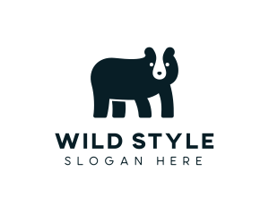 Wild Bear Animal Conservation logo design