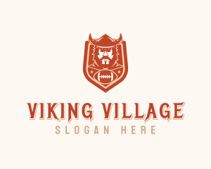 Viking Football Championship logo design