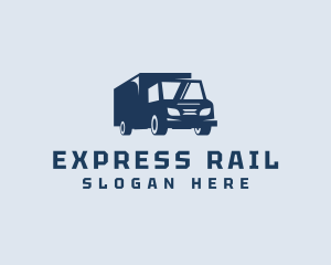 Express Logistics Trucking  logo design