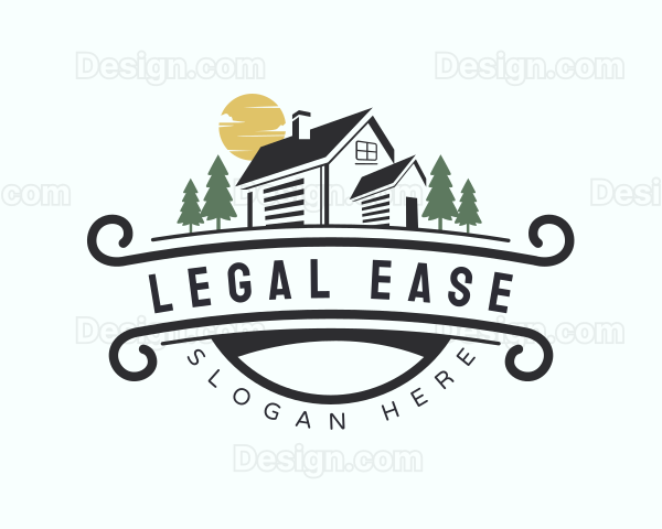 Cottage Cabin House Logo
