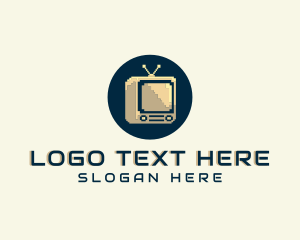 Retro Pixel TV logo