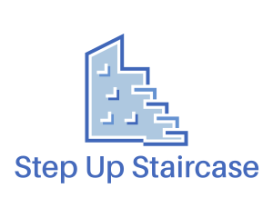 Condominium Building Stairs logo design