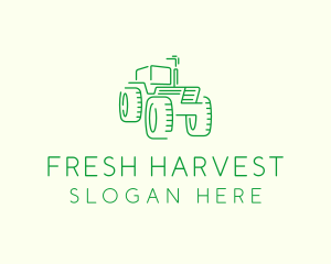 Agri Farm Tractor  Logo