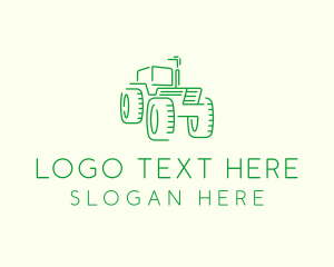 Agri Farm Tractor  Logo
