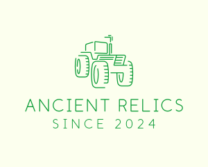 Agri Farm Tractor  logo design