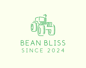 Agri Farm Tractor  logo design