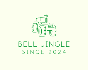 Agri Farm Tractor  logo design