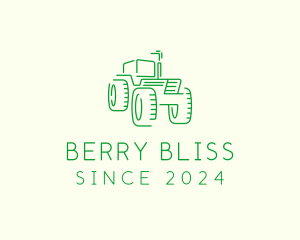 Agri Farm Tractor  logo design