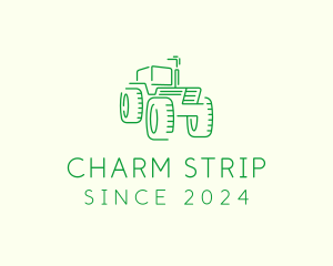 Agri Farm Tractor  logo design