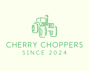 Agri Farm Tractor  logo design