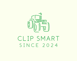 Agri Farm Tractor  logo design