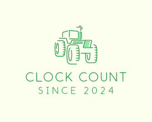 Agri Farm Tractor  logo design