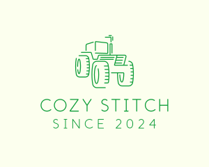 Agri Farm Tractor  logo design