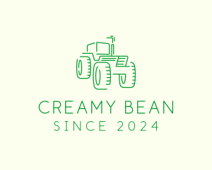 Agri Farm Tractor  logo design