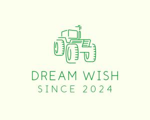 Agri Farm Tractor  logo design