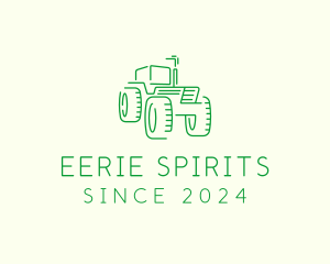 Agri Farm Tractor  logo design