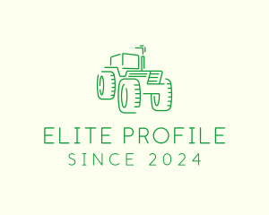 Agri Farm Tractor  logo design