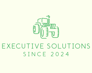 Agri Farm Tractor  logo design