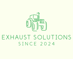 Agri Farm Tractor  logo design