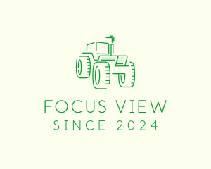 Agri Farm Tractor  logo design