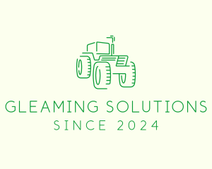 Agri Farm Tractor  logo design