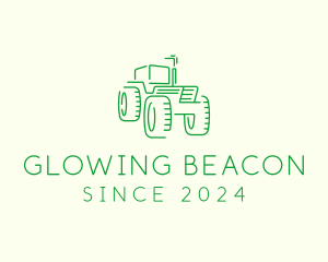 Agri Farm Tractor  logo design