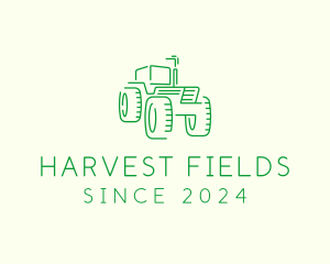 Agri Farm Tractor  logo design