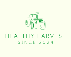 Agri Farm Tractor  logo design