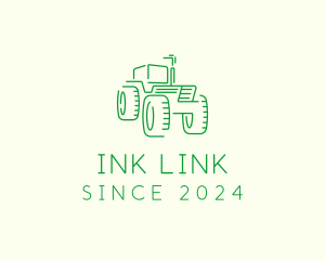 Agri Farm Tractor  logo design