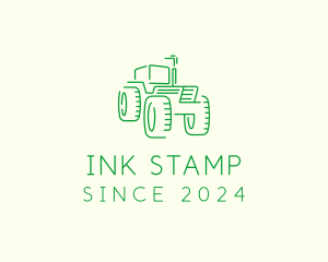 Agri Farm Tractor  logo design