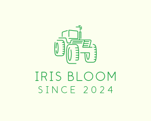 Agri Farm Tractor  logo design