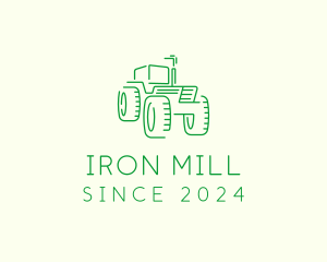 Agri Farm Tractor  logo design