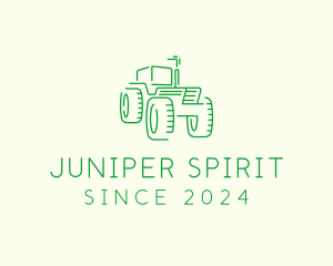 Agri Farm Tractor  logo design