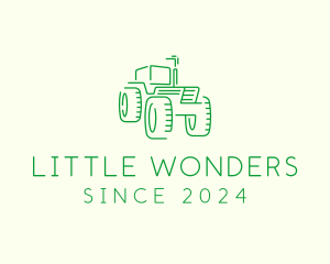 Agri Farm Tractor  logo design